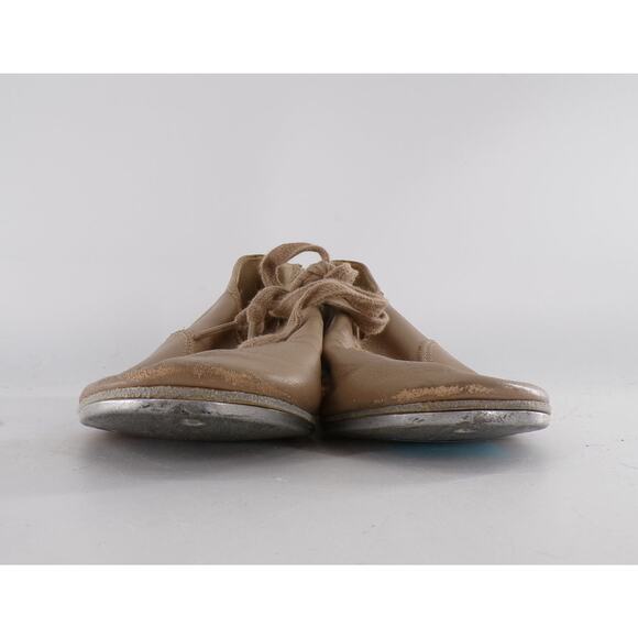 Dance Tap Capezio Tan 5M All Ages Tap Lace Up Full Sole - Picture 5 of 5